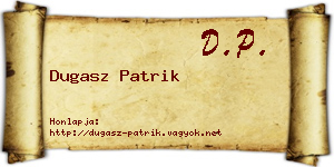 Dugasz Patrik névjegykártya